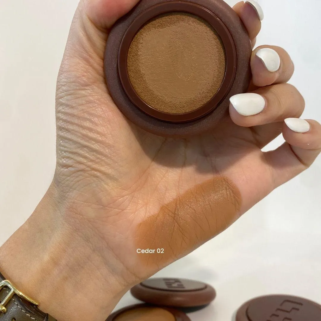 시미헤이즈 브론즈 밤 Cedar 02 발색 (SIMIHAZE Bronze Balm Cedar 02 swatch)
