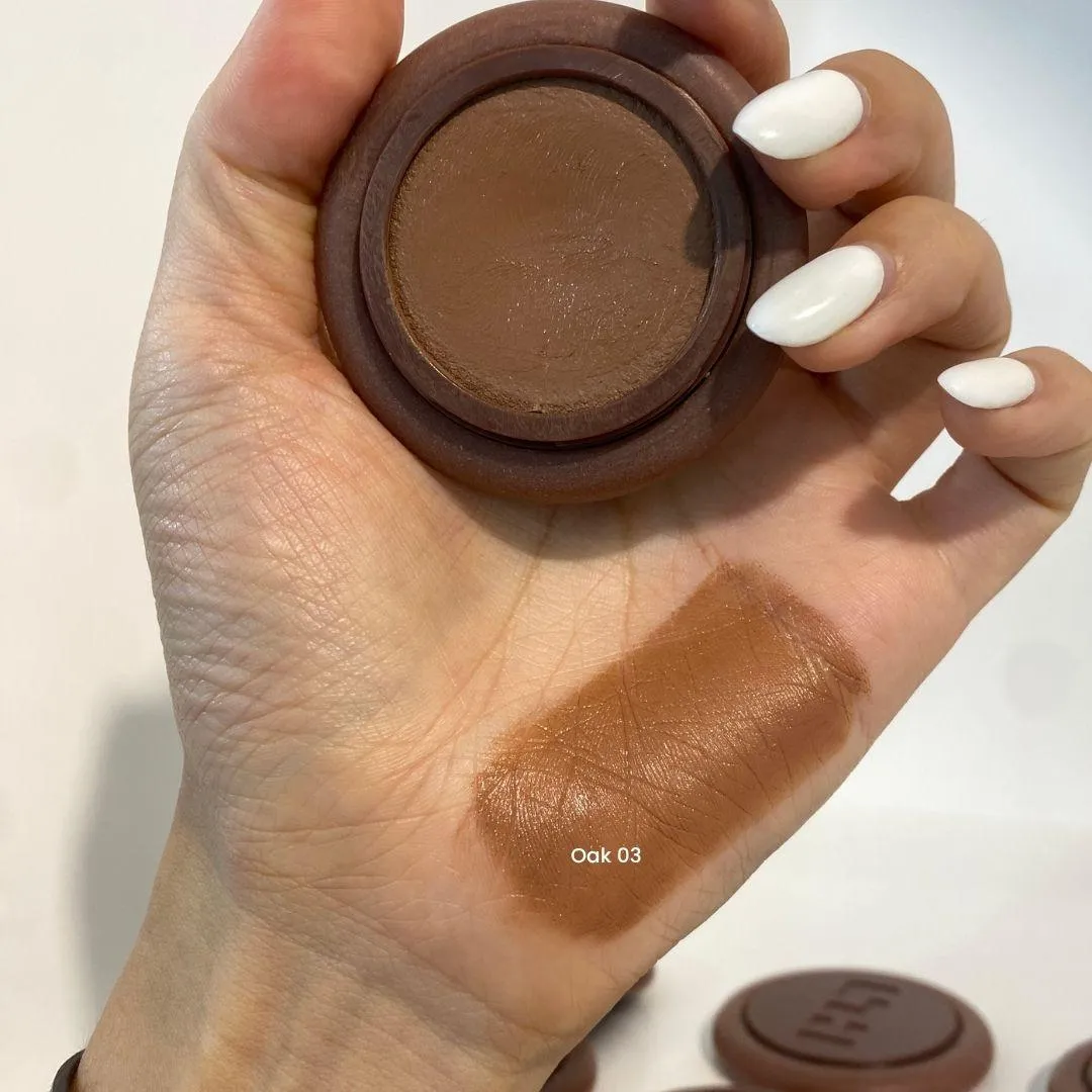 시미헤이즈 브론즈 밤 Oak 03 발색 (SIMIHAZE Bronze Balm Oak 03 swatch)