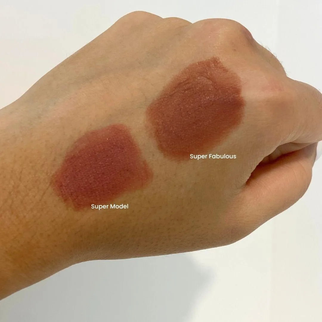샬롯 틸버리 더 슈퍼 누드 매트 레볼루션 전체 발색 (Charlotte Tilbury The Super Nudes Matte Revolution full swatch)