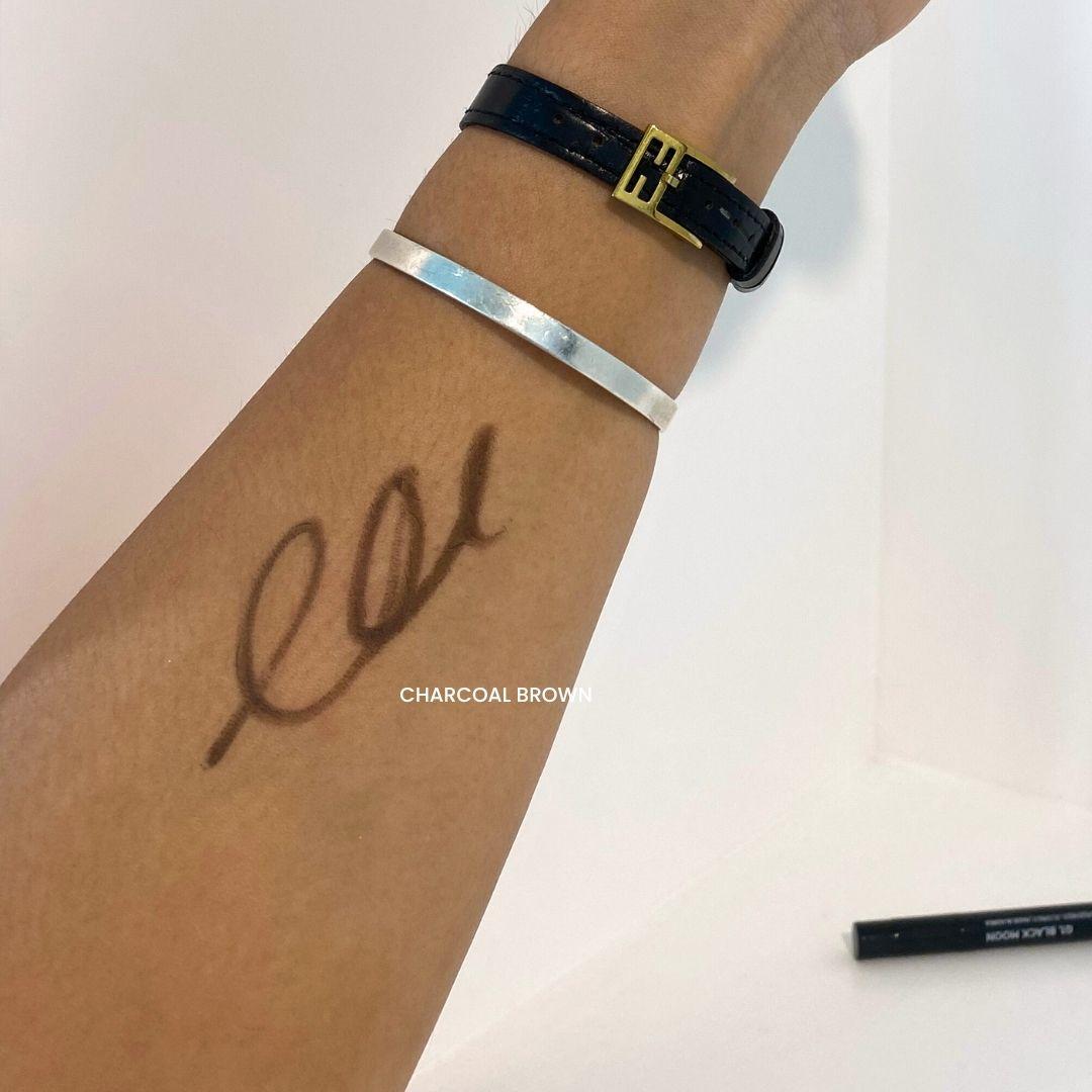 머지 더 퍼스트 젤 아이라이너 G11 CHARCOAL BROWN 발색 (MERZY The First Gel Eyeliner G11 CHARCOAL BROWN swatch)