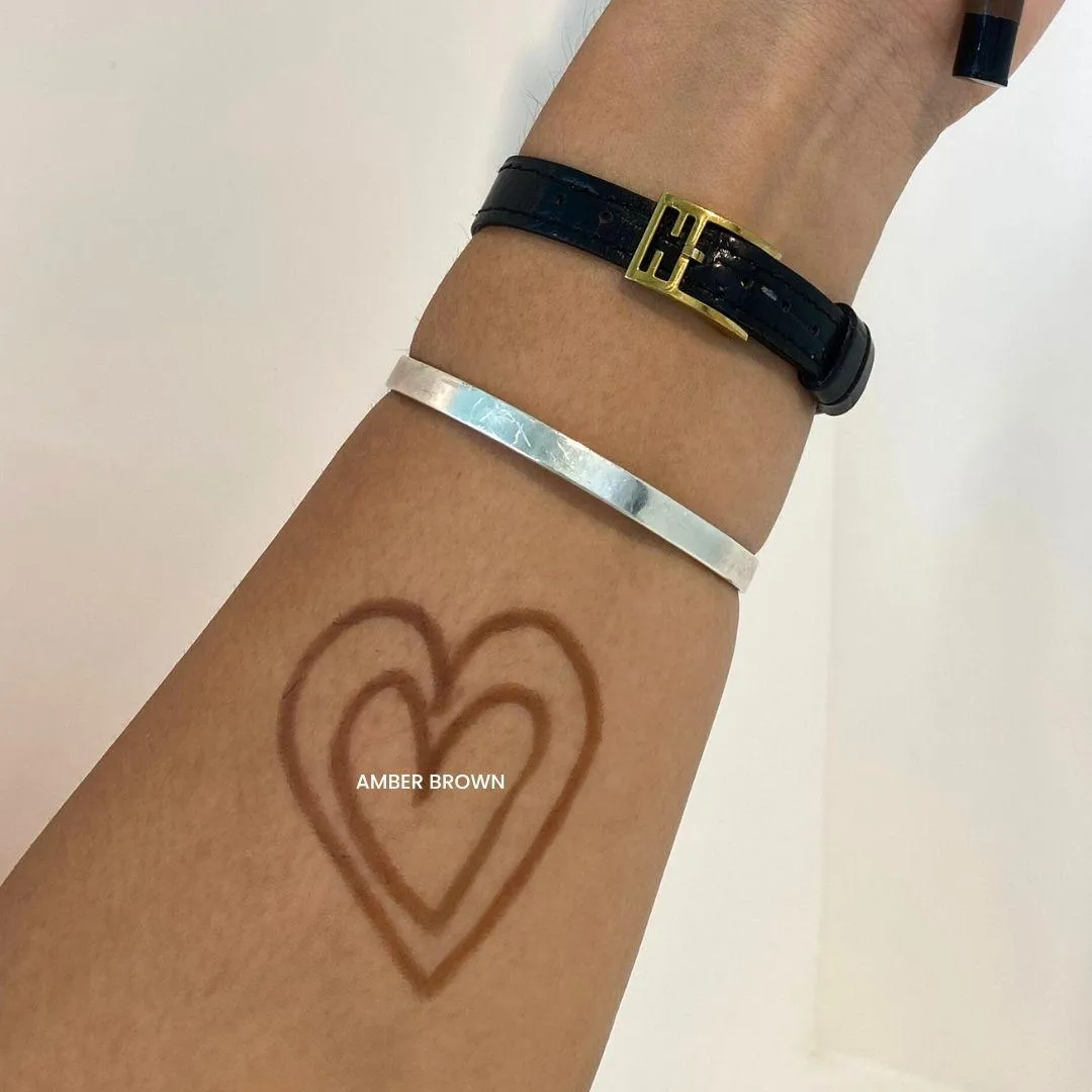 머지 더 퍼스트 젤 아이라이너 G13 AMBER BROWN 발색 (MERZY The First Gel Eyeliner G13 AMBER BROWN swatch)