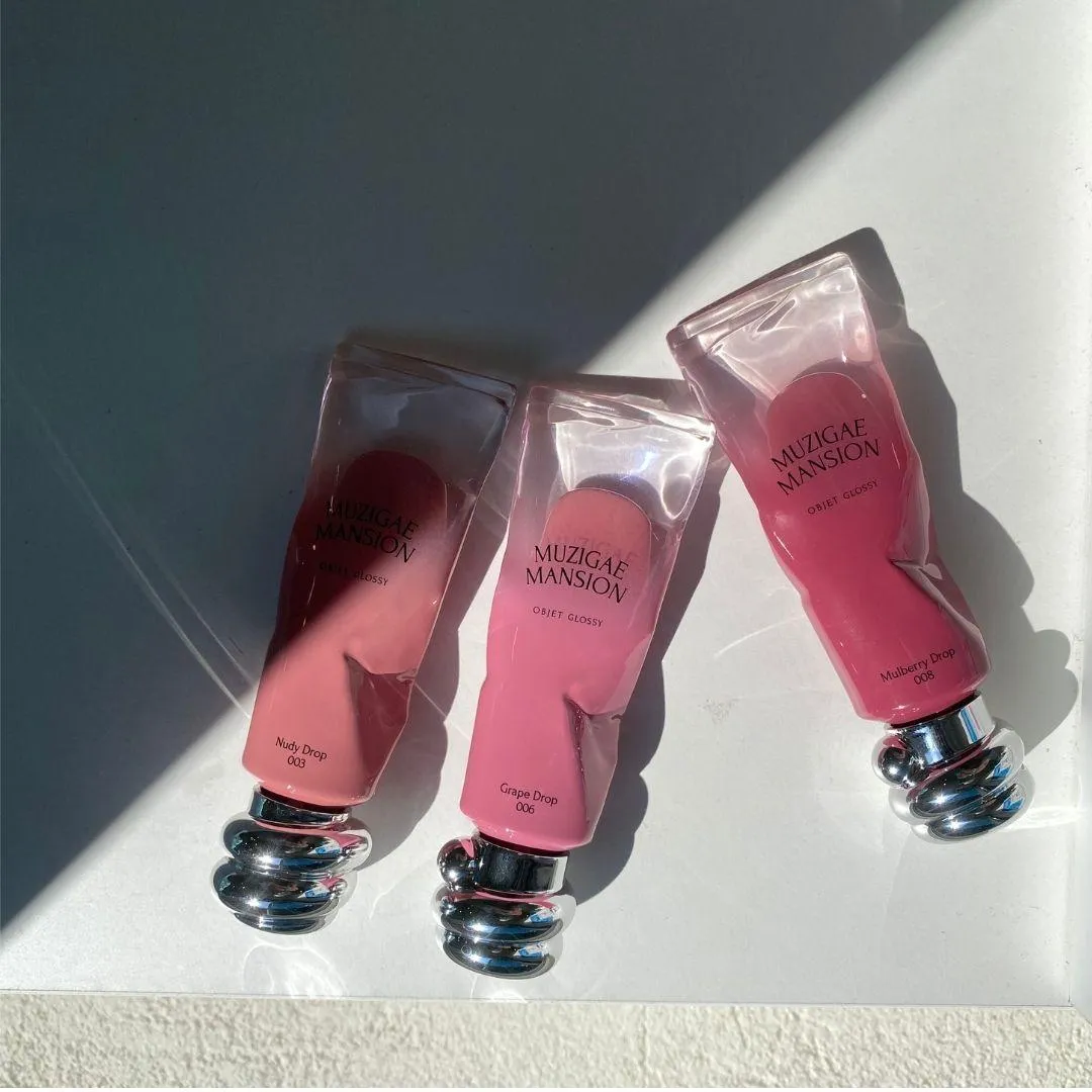 무지개 맨션 오브제 글로시 전체 발색 (MUZIGAE MANSION Objet Glossy all shades swatch