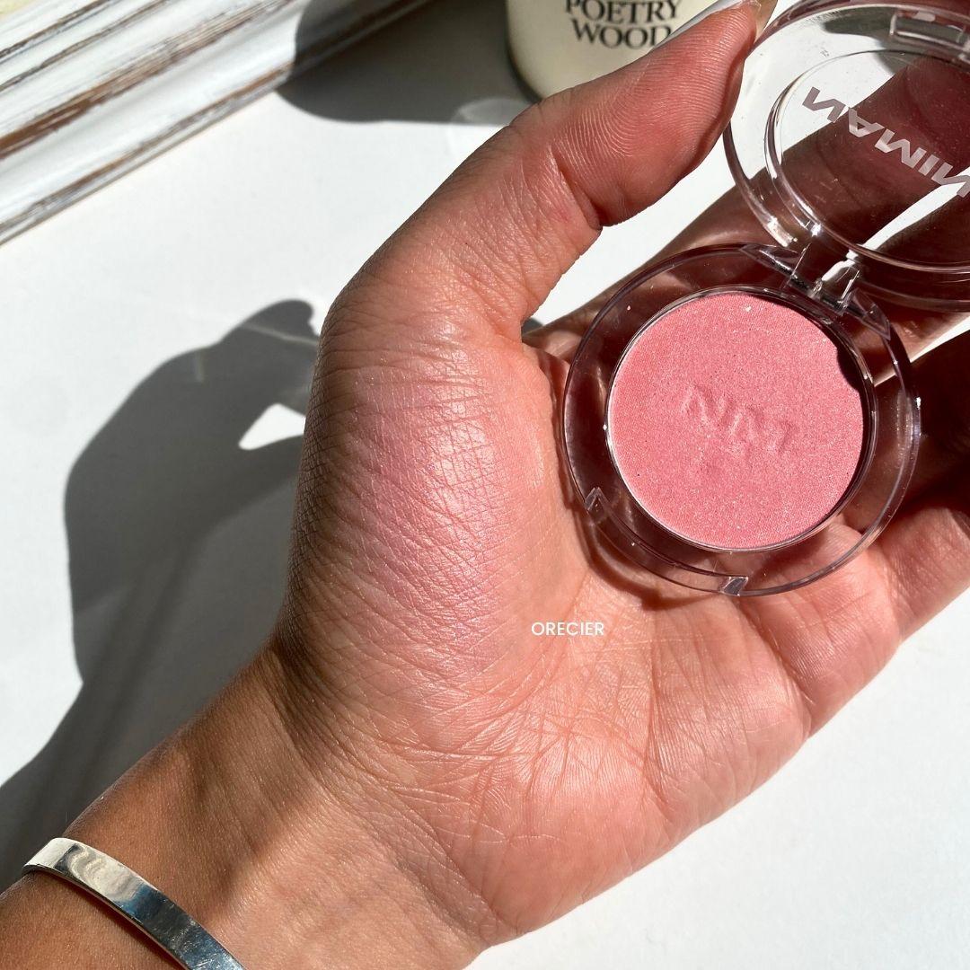 ๋ค์ด๋ฐ ํ๋ฌํผ ํ์ฐ๋ ๋ธ๋ฌ์ฌ ์ค๋ ์์๋ฅด ์ปฌ๋ฌ ์ค์  ์ปฌ๋ฌ (NAMING Fluffy Powder Blush Oreicer actual color)