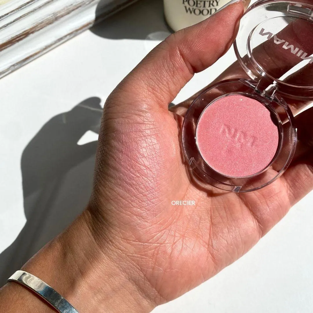 ๋ค์ด๋ฐ ํ๋ฌํผ ํ์ฐ๋ ๋ธ๋ฌ์ฌ ์ค๋ ์์๋ฅด ์ปฌ๋ฌ ์ค์ ์ปฌ๋ฌ (NAMING Fluffy Powder Blush Oreicer actual color)