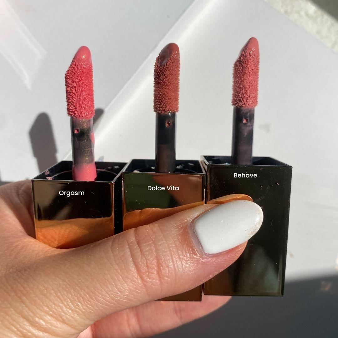 나스 애프터글로우 리퀴드 블러쉬 3컬러 전체 이미지 (NARS Afterglow Liquid Blush all shades image)