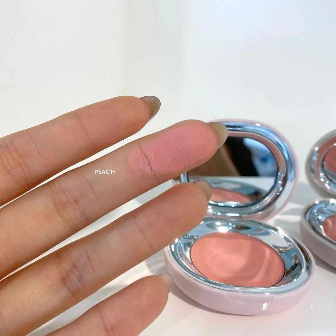 투크 새틴 도화 밤 피치 발색 (TOOQ Satin Dohwa Balm PEACH swatch)