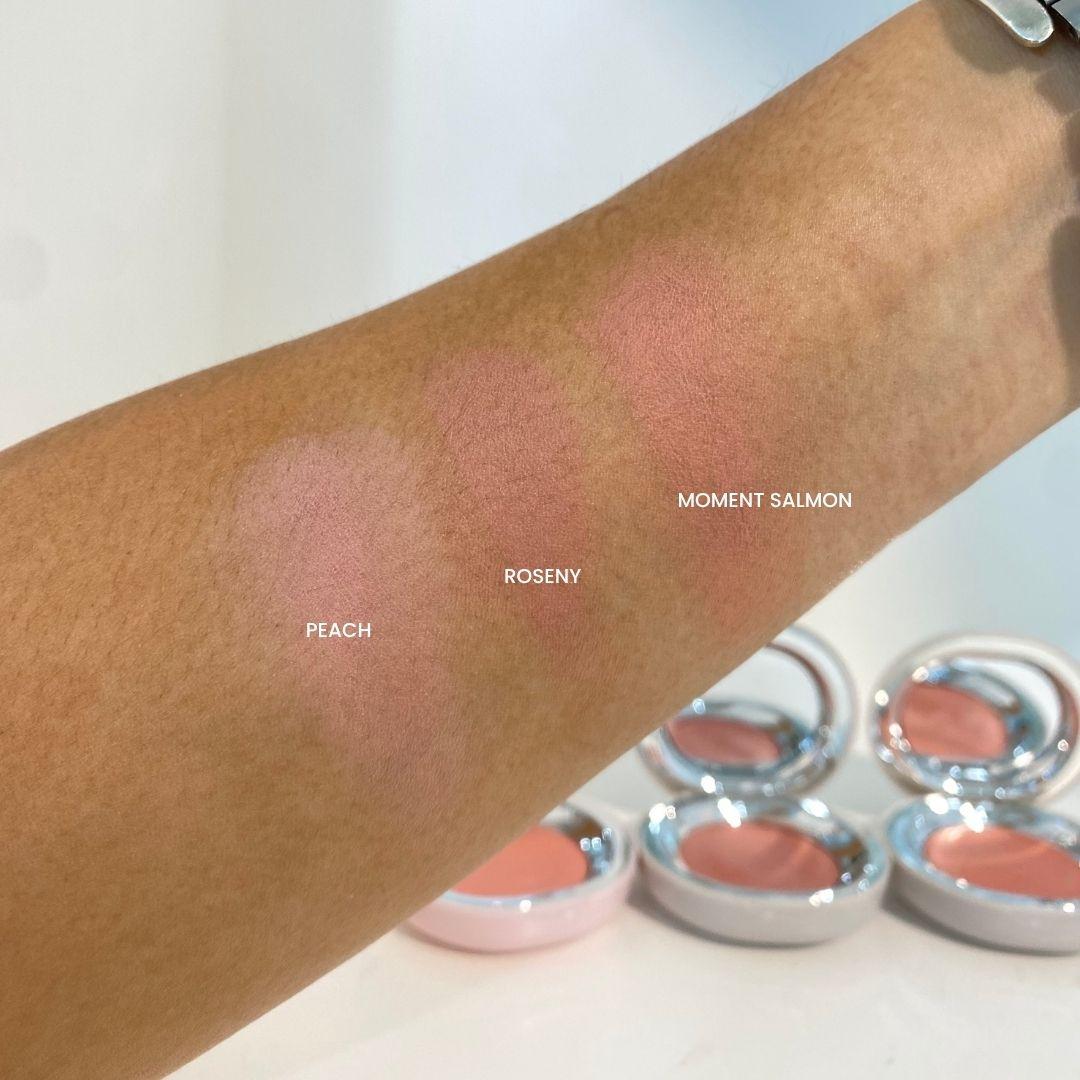 투크 새틴 도화 밤 3컬러 전체 발색 (TOOQ Satin Dohwa Balm all shades swatch)