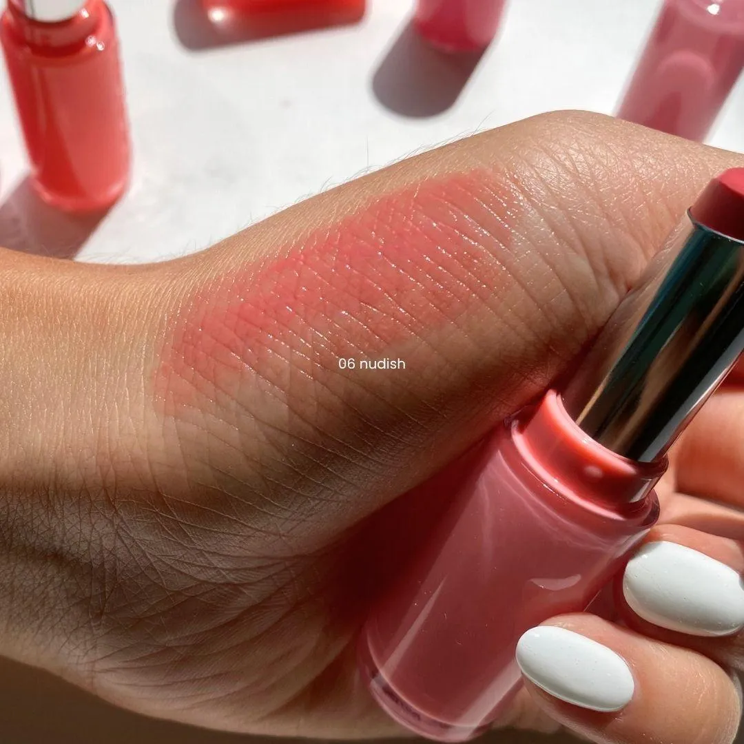 어뮤즈 퐁듀 밤 06 Nudish 실제 컬러 (AMUSE Fondue Balm 06 Nudish actual color)