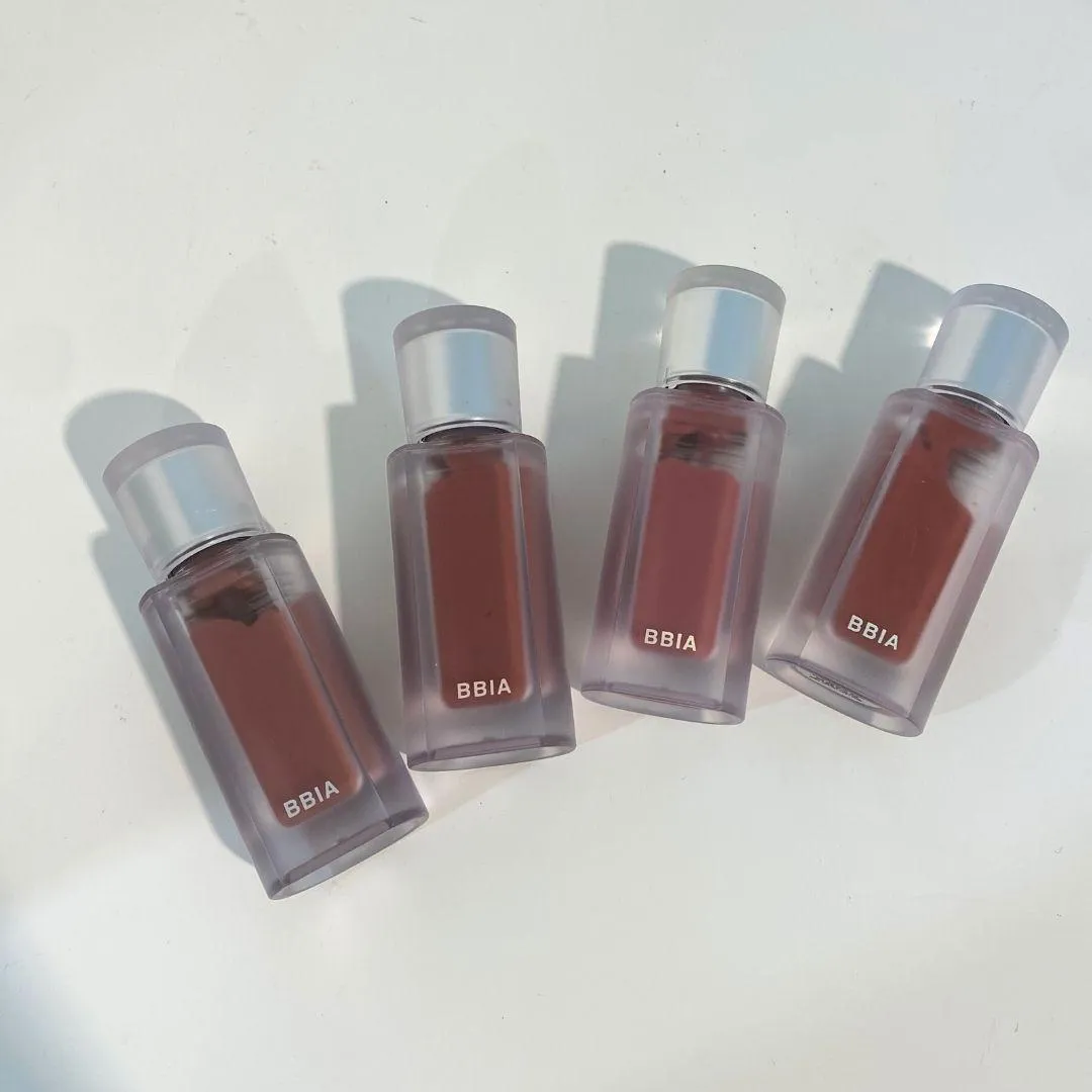 삐아 라스트 벨벳 틴트 제품 이미지 4컬러 (BBIA Last Velvet Tint product image set)