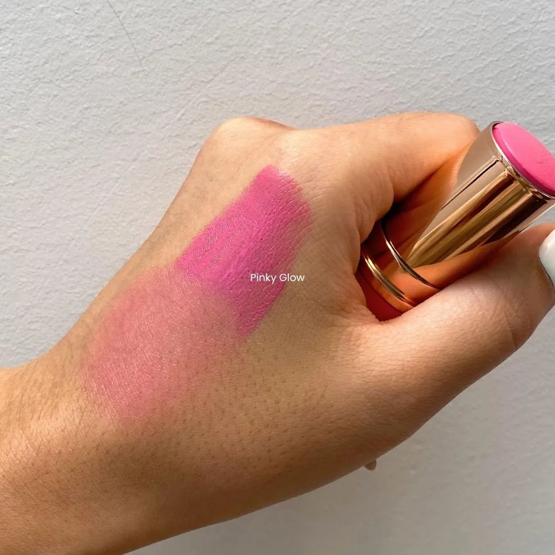 샬롯 틸버리 언리얼 블러쉬 Pinky Glow 발색 (CHARLOTTE TILBURY Unreal Blush Pinky Glow swatch)