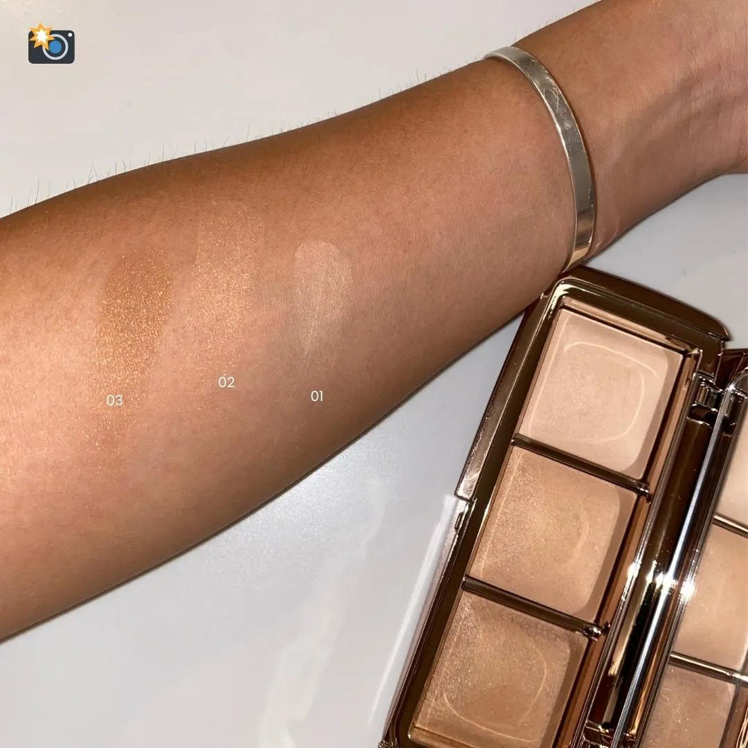 아워글래스 앰비언트 볼륨 2, 전색상 손목 발색 (Hourglass Ambient Volume 2 all shades wrist swatch)