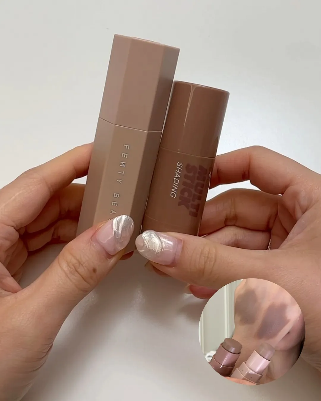 펜티뷰티 아임미미 글로벌 쿨톤 쉐딩 비교 (Global cool tone shading comparison Fenty vs I'M MEME)