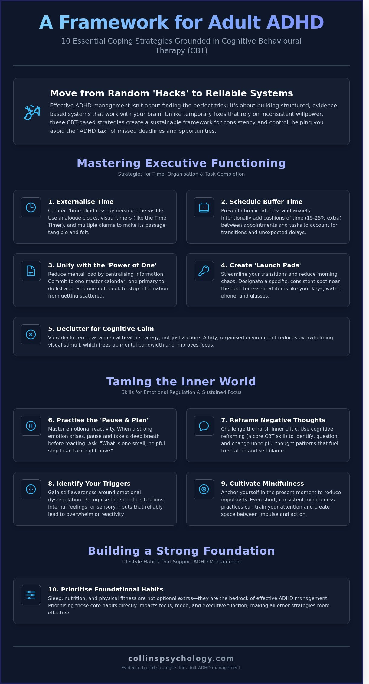 Adult adhd coping strategies