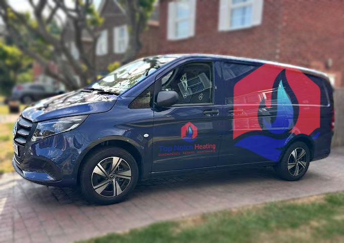 Top Notch Heating Ltd van