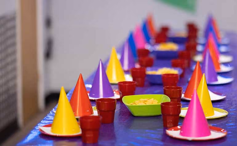 image of a modern, bustling farmer's market setting