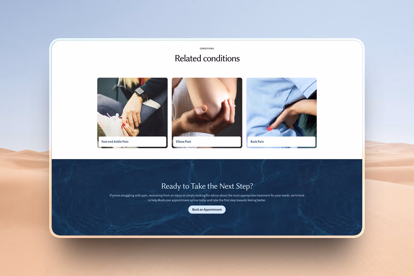 consulting firm digital projects showcased on devices