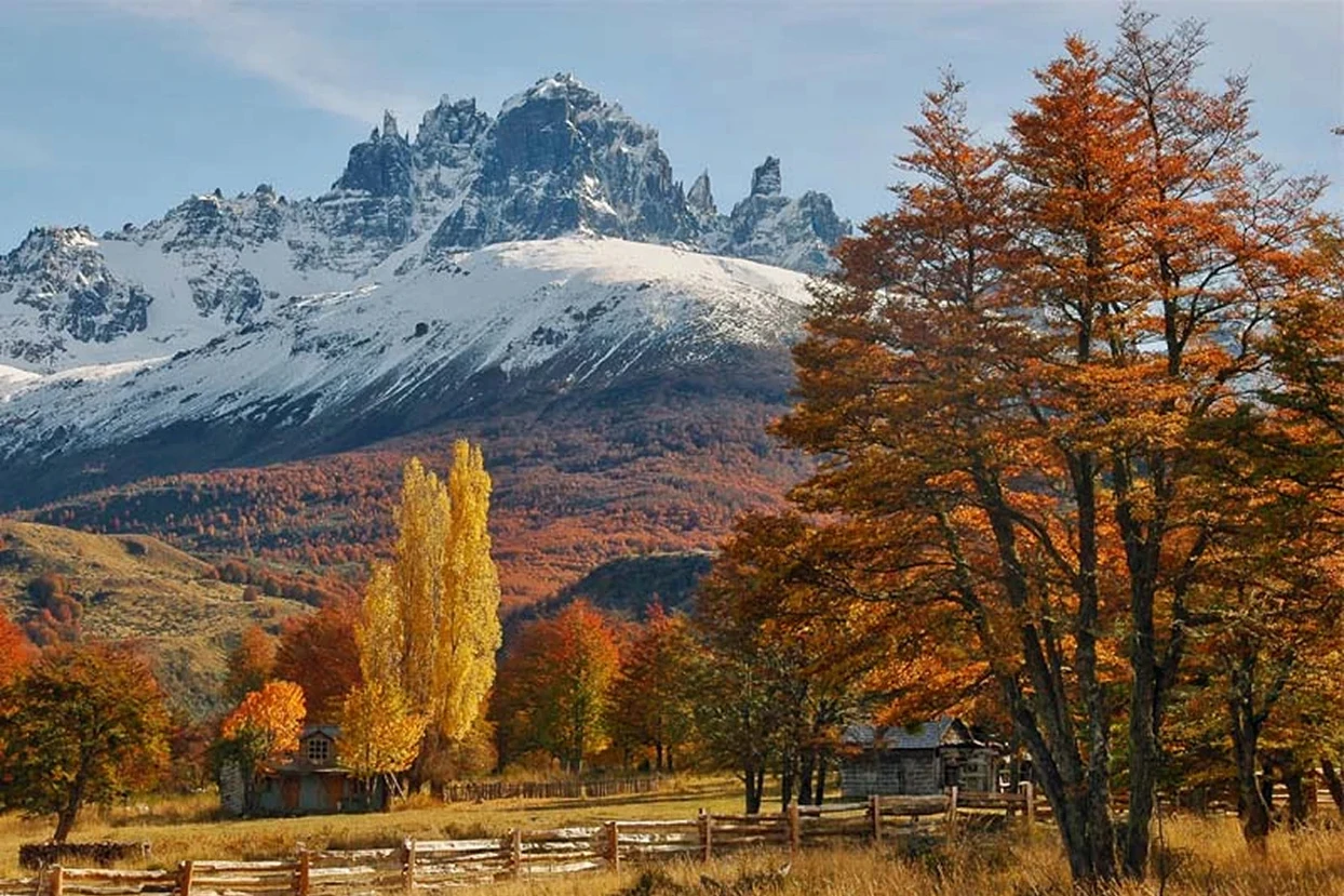 Cerro Castillo mountains and alpine landscapes in Patagonia