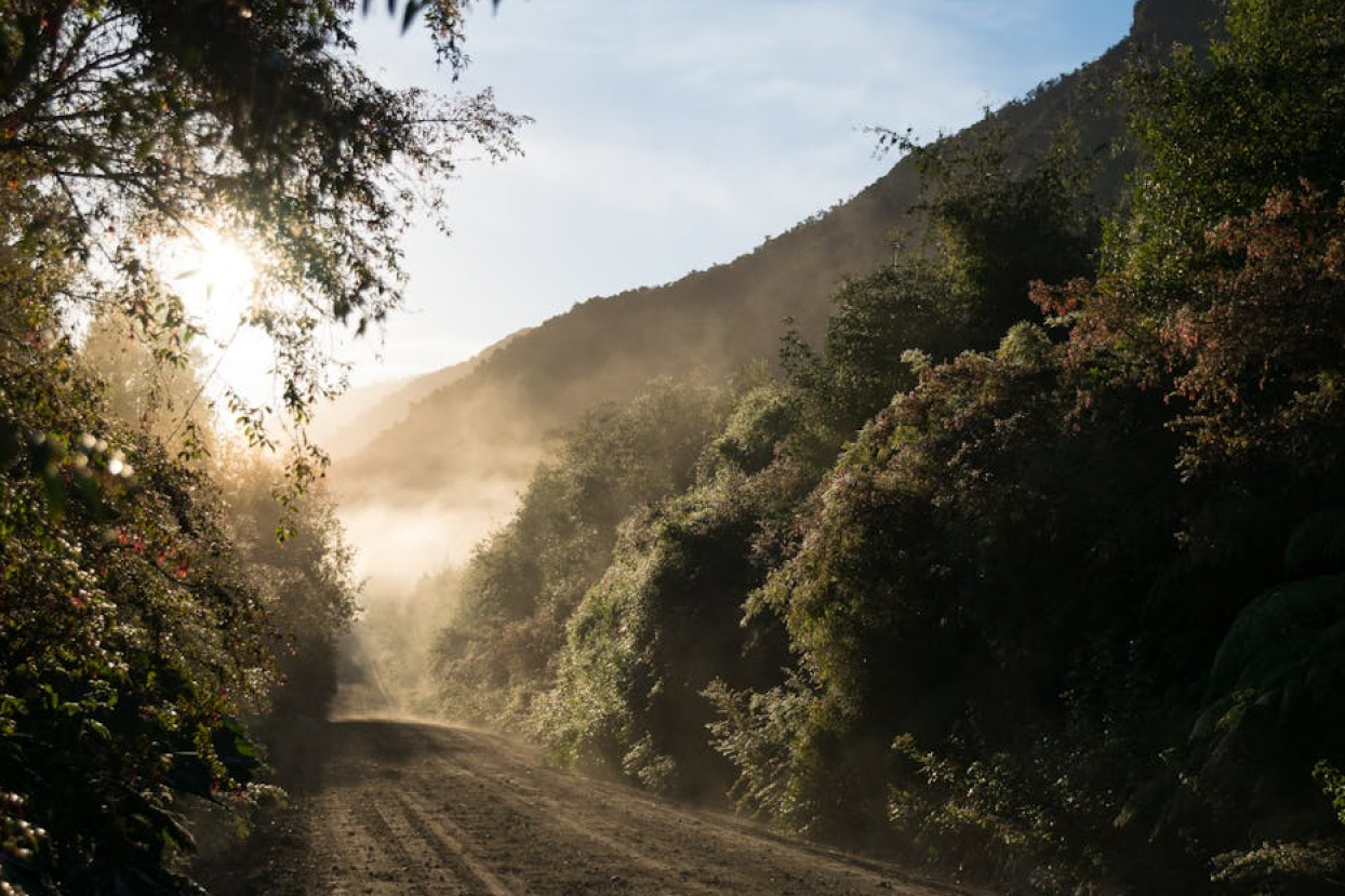 Scenic view of the Carretera Austral near Cerro Castillo National Park