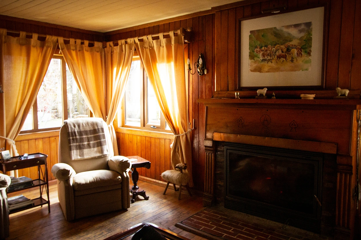 Gaucho horseback riding at Estancia Ñirehuao, authentic rural culture in Patagonian Chile