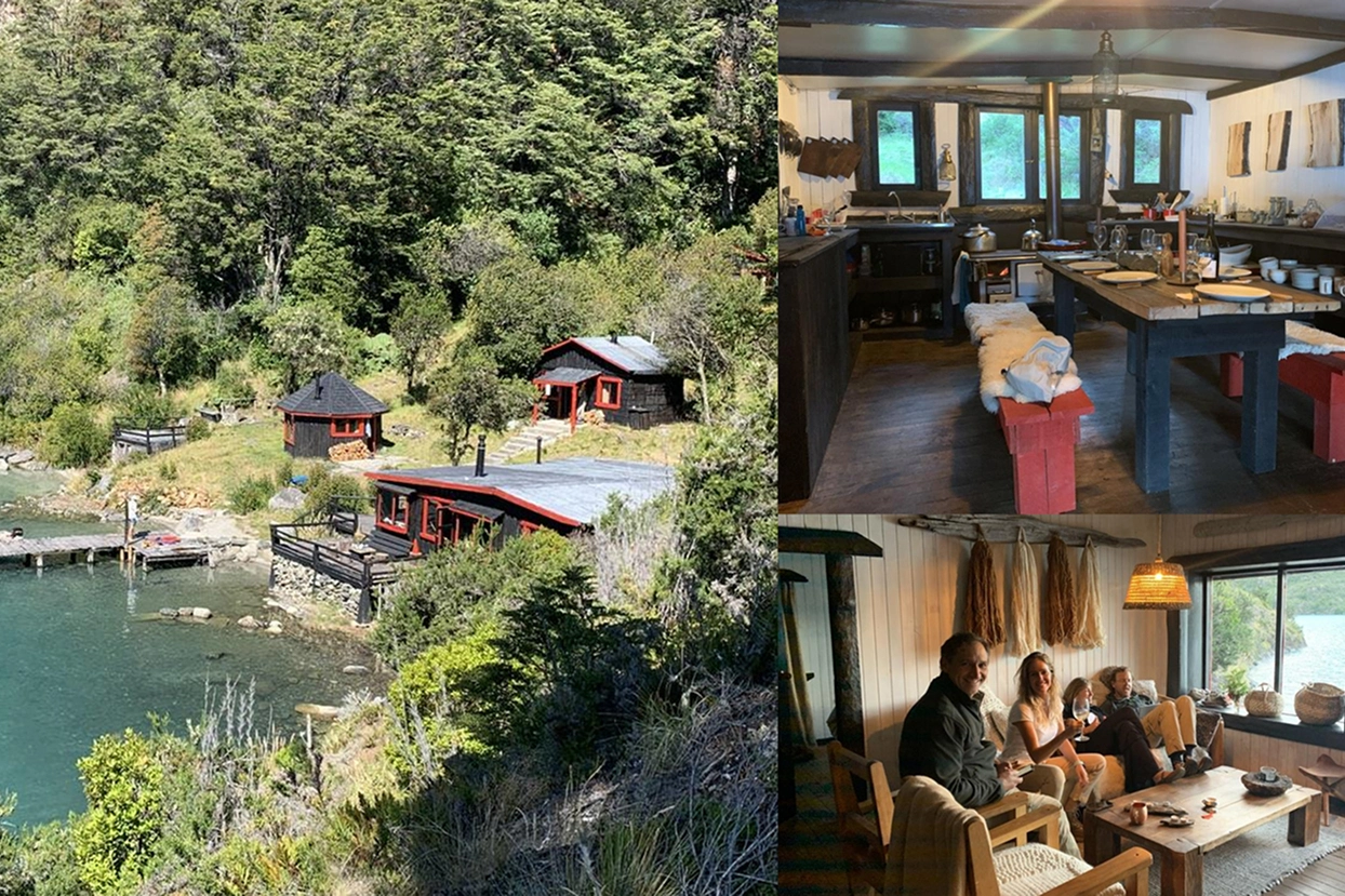 Native Patagonian forest surrounding The Bertrand Stay private lodge, Aysén Region Chile