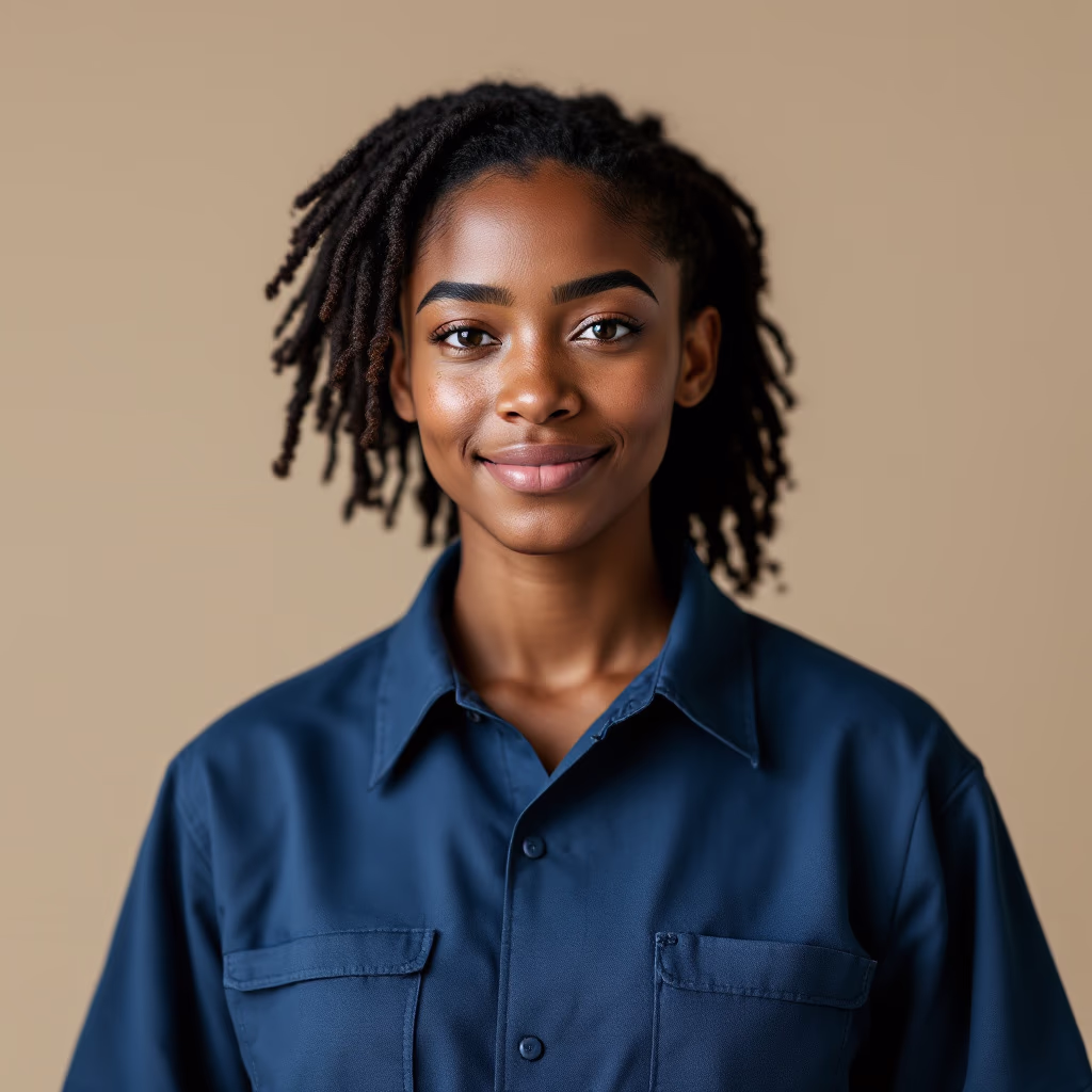 image of a service technician [headshot] at an auto dealership