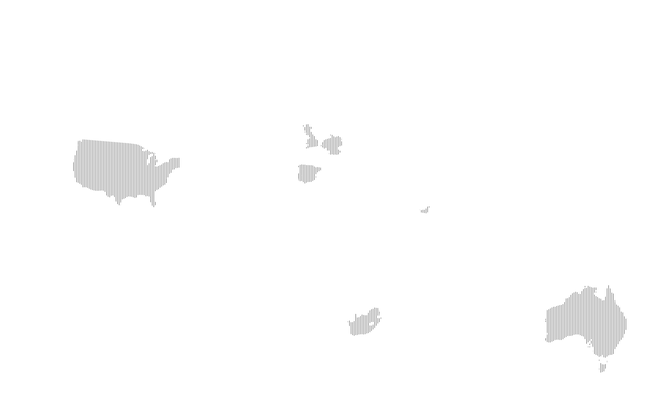 World Map Hovered