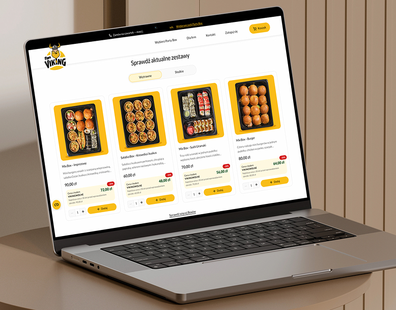Commerce Platform for Poland's Largest Catering Company