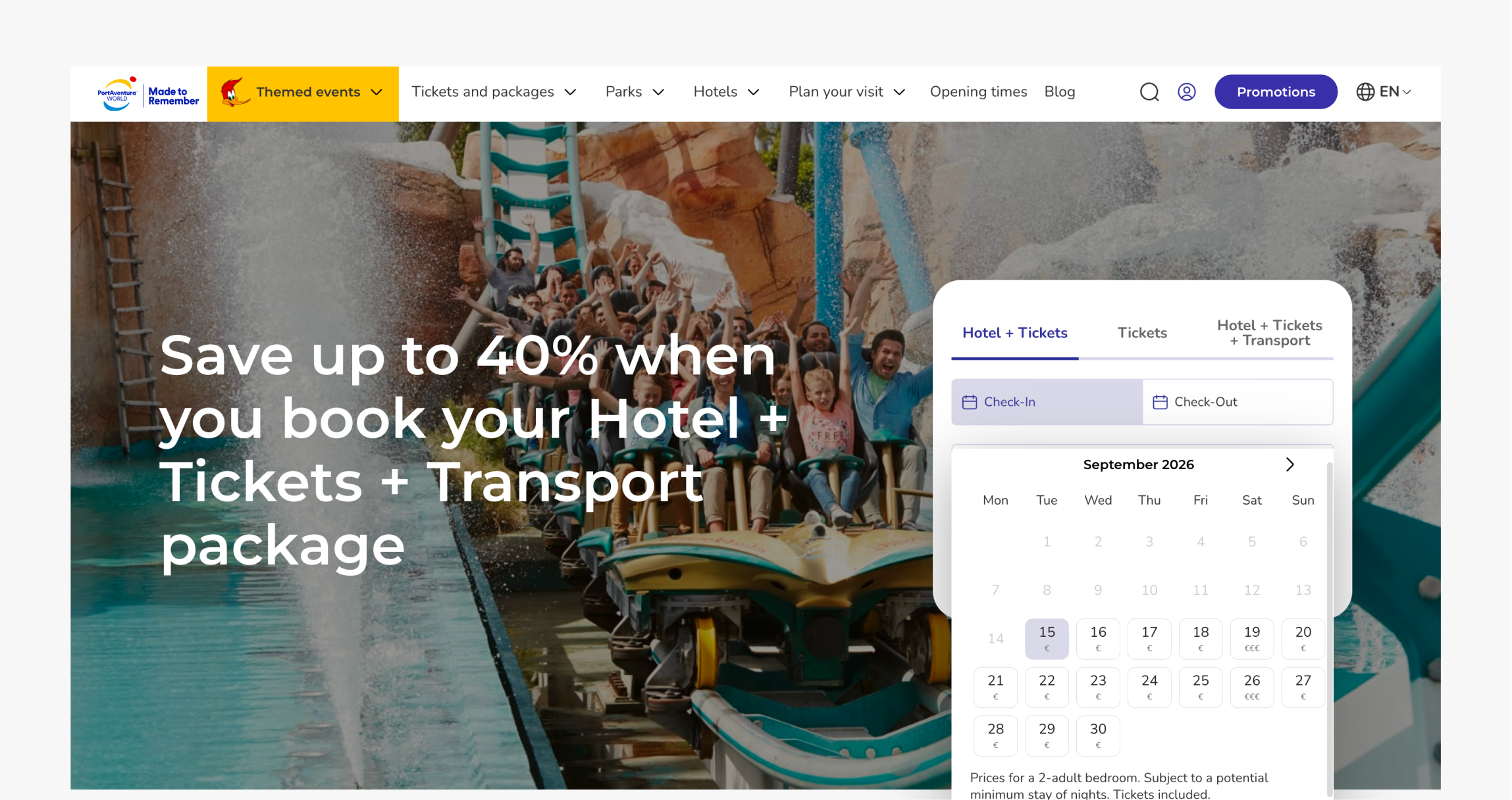 Commerce Engine for One of Europe's Largest Resorts with 5M+ Annual Visitors