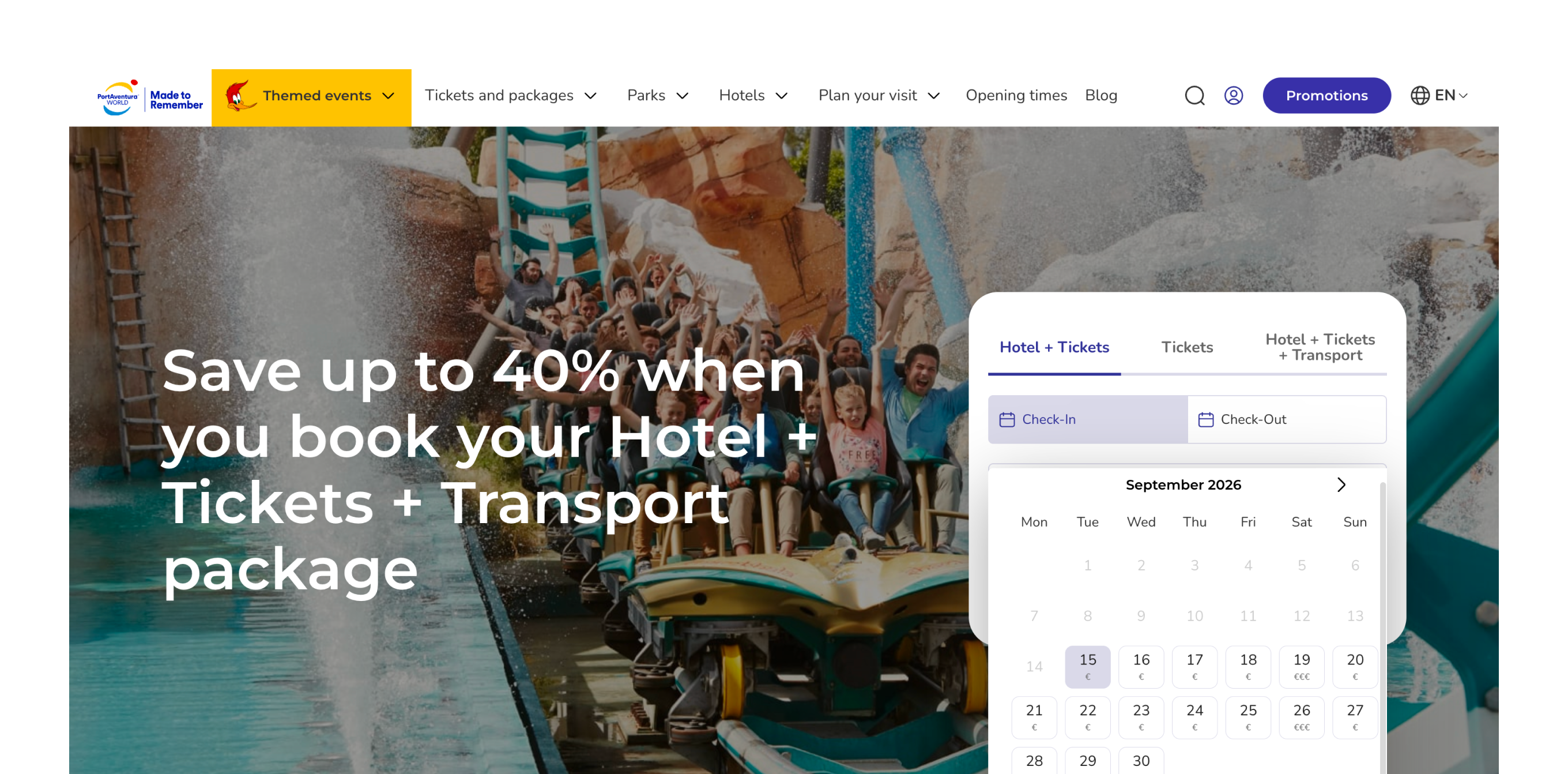 Commerce Engine for One of Europe's Largest Resorts with 5M+ Annual Visitors