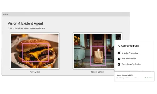 A sample image of Invisible's platform.