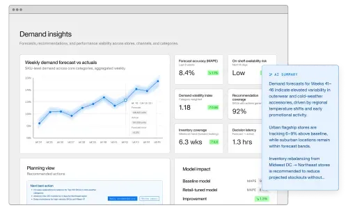 A sample image of Invisible's platform.