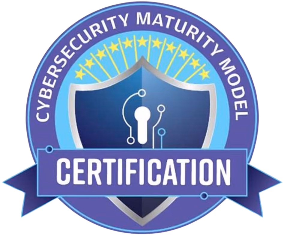 DoD CMM certification badge