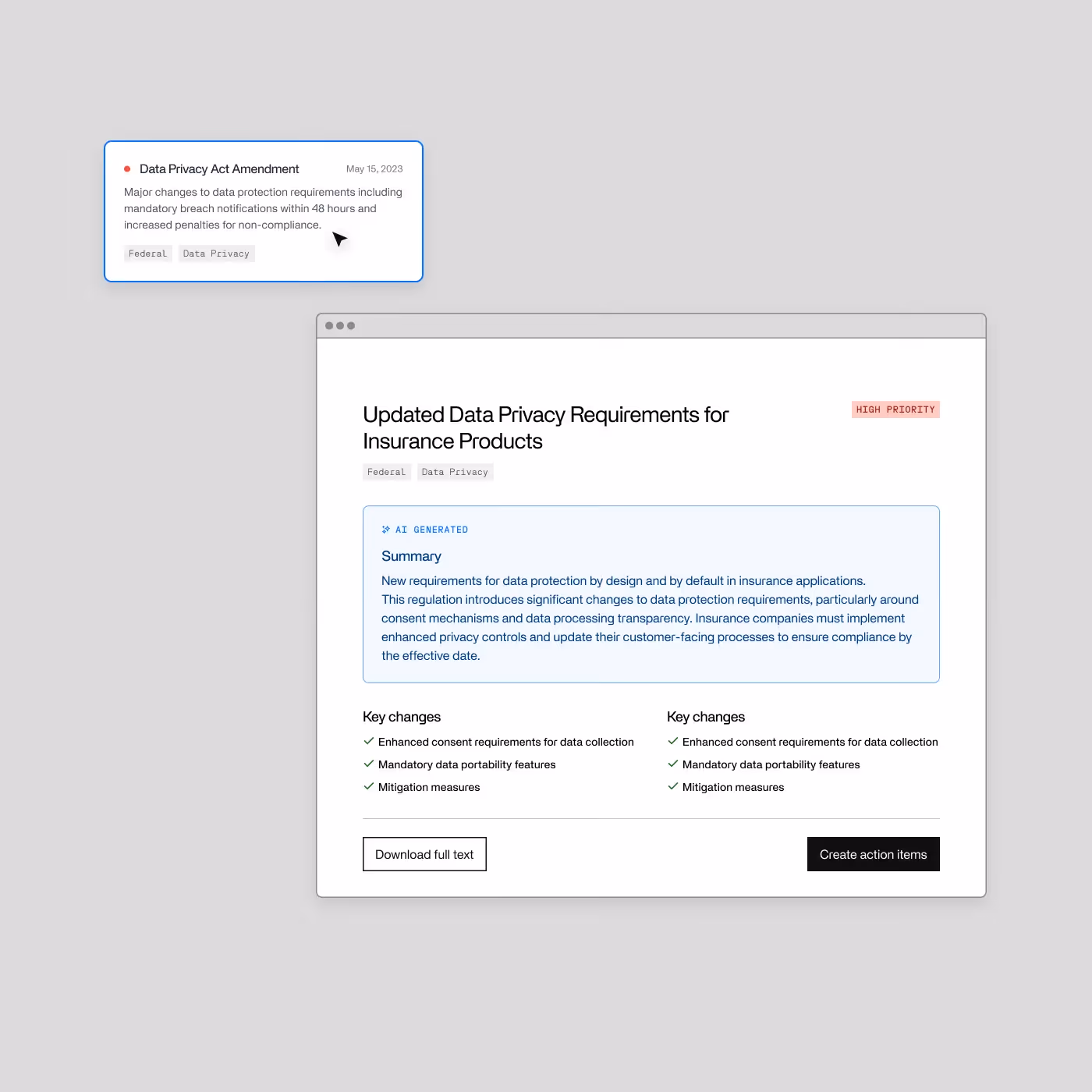 A sample of Invisible's platform