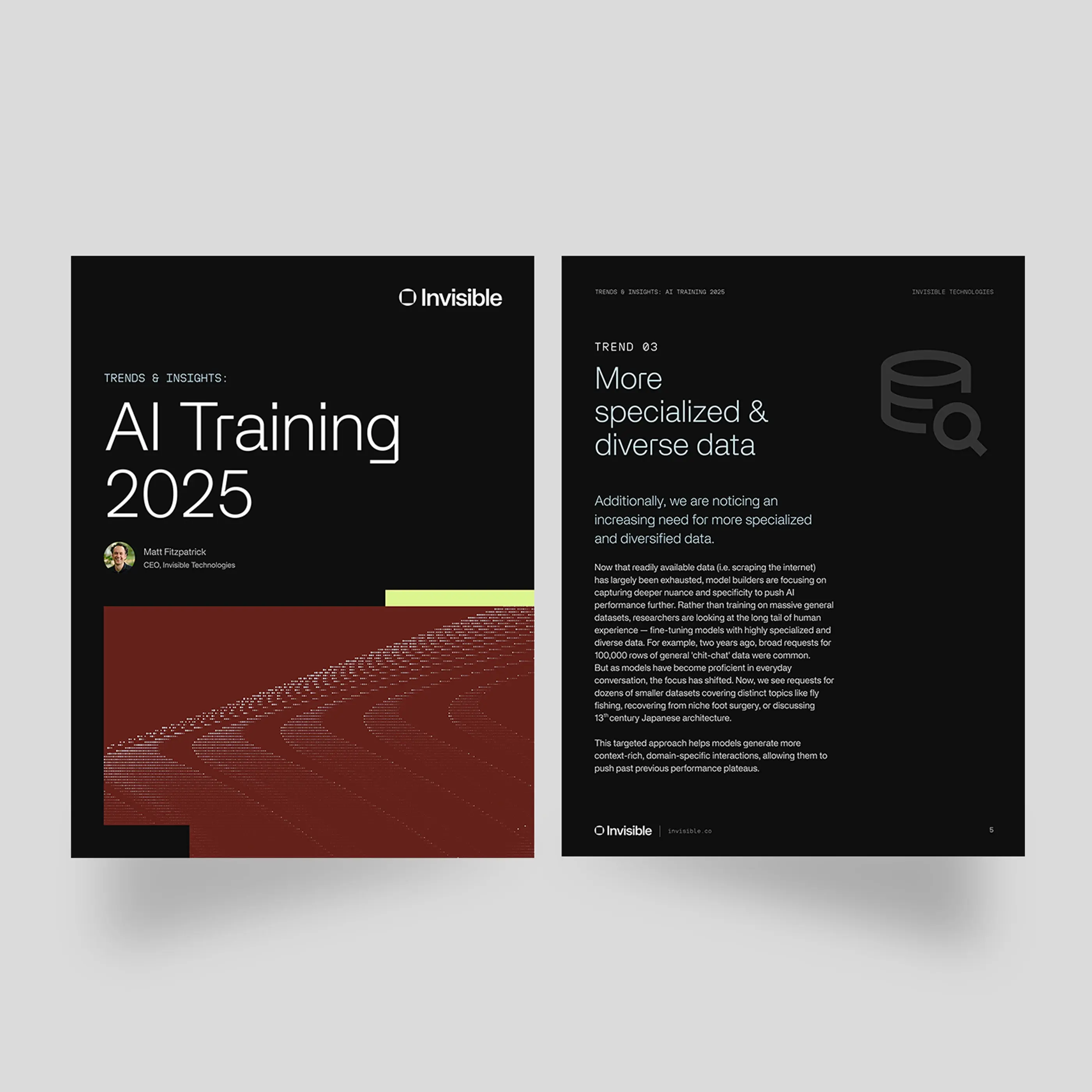 Sample of the report