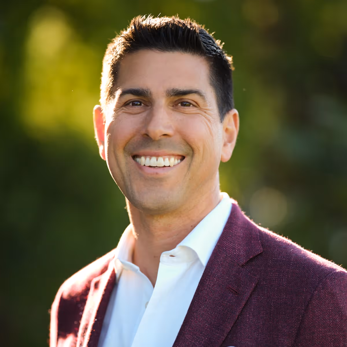 A headshot of the team member.