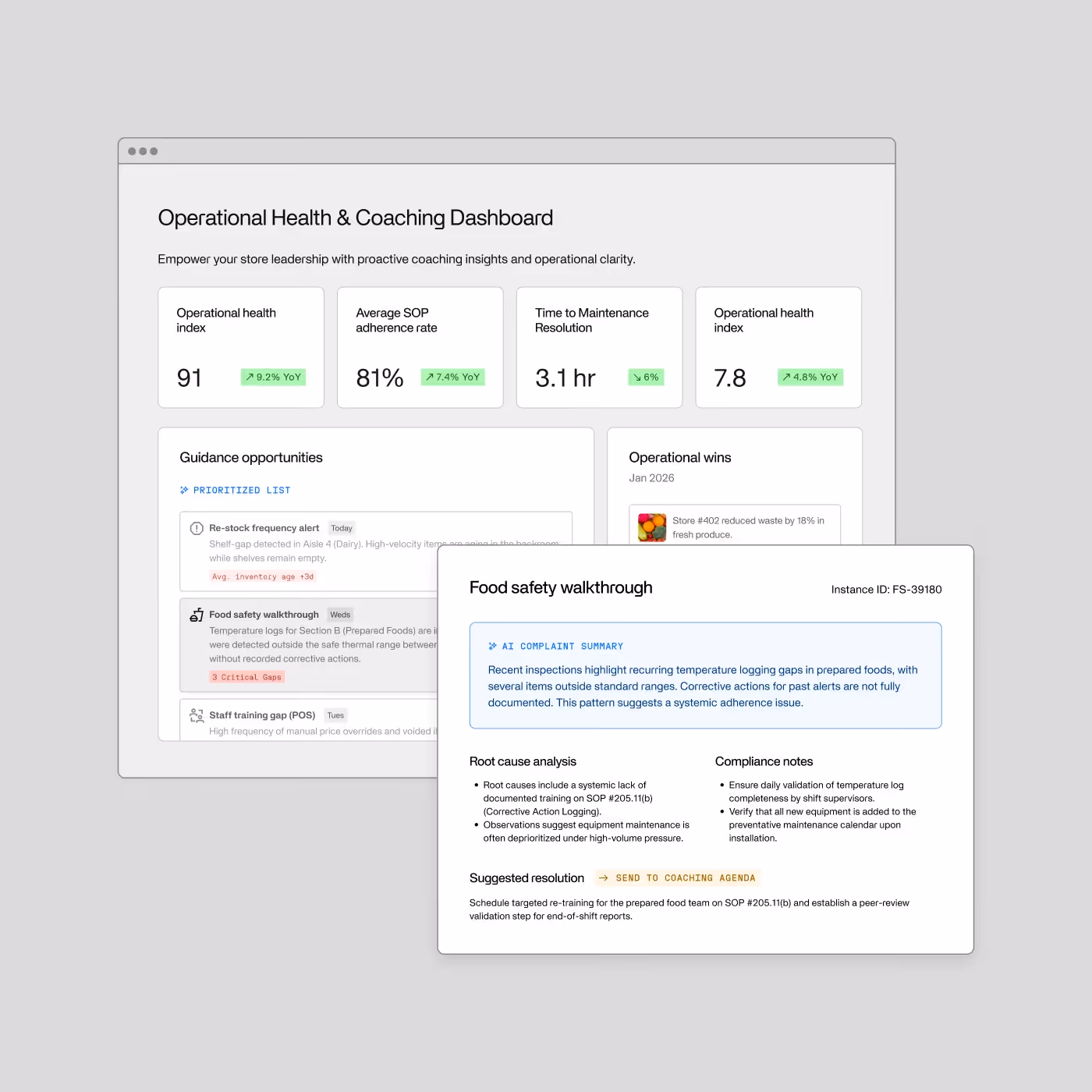 A sample of Invisible's platform