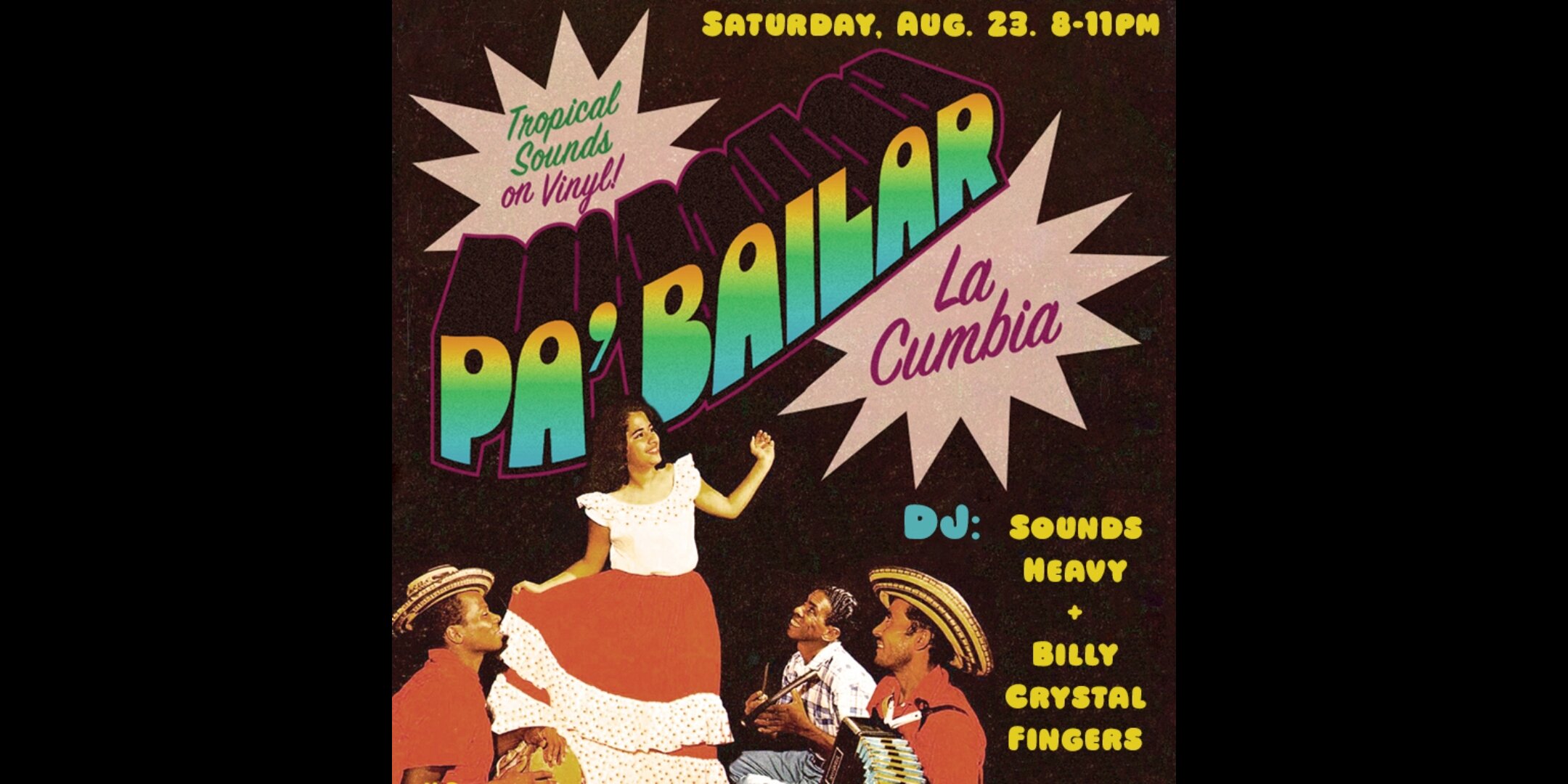 Pa' Bailar la cumbia! Tropical sounds on vinyl!