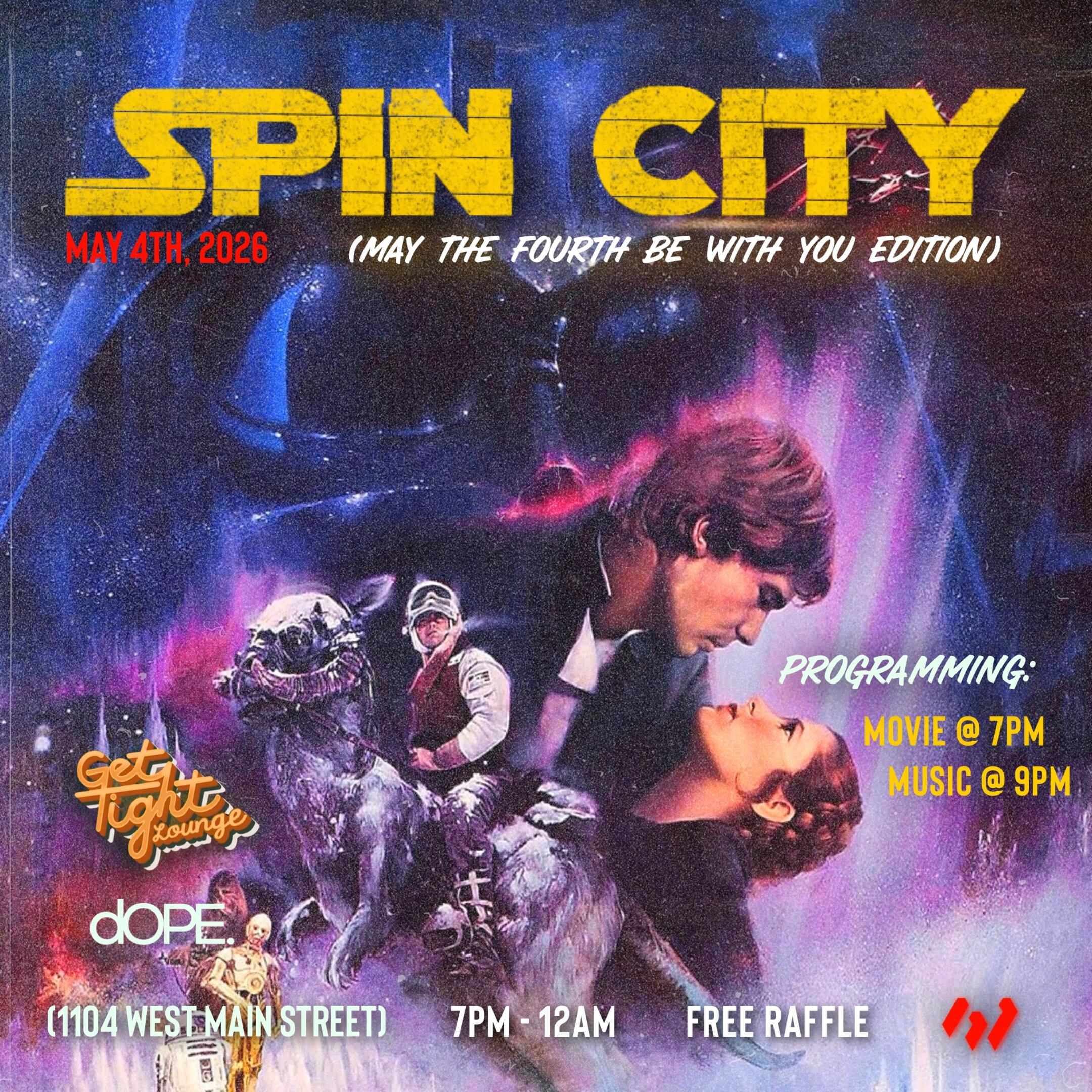 Spin City (May the 4th be with you)