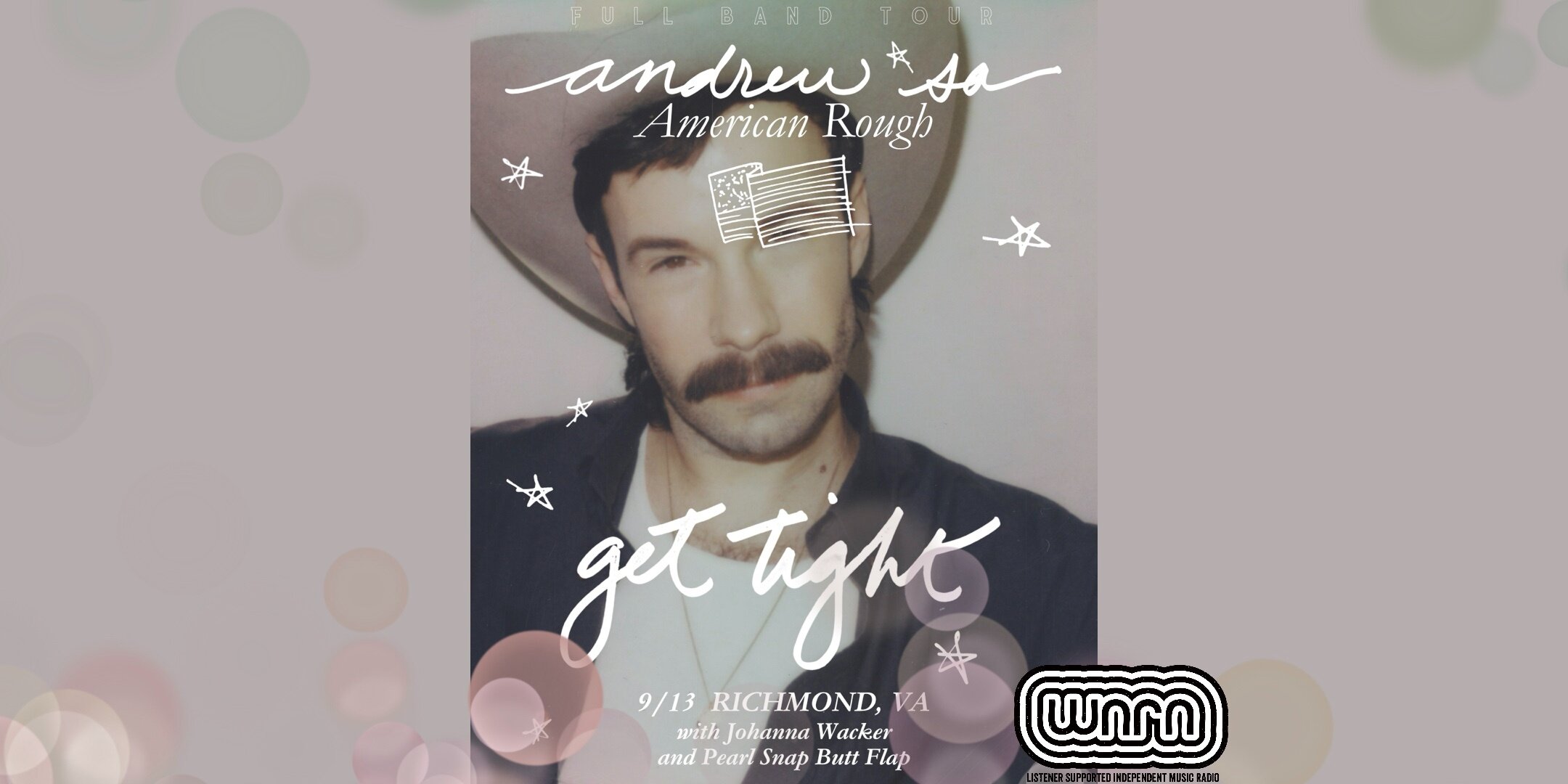 WNRN Presents: Andrew Sa, Johanna Wacker, Pearl Snap Butt Flap