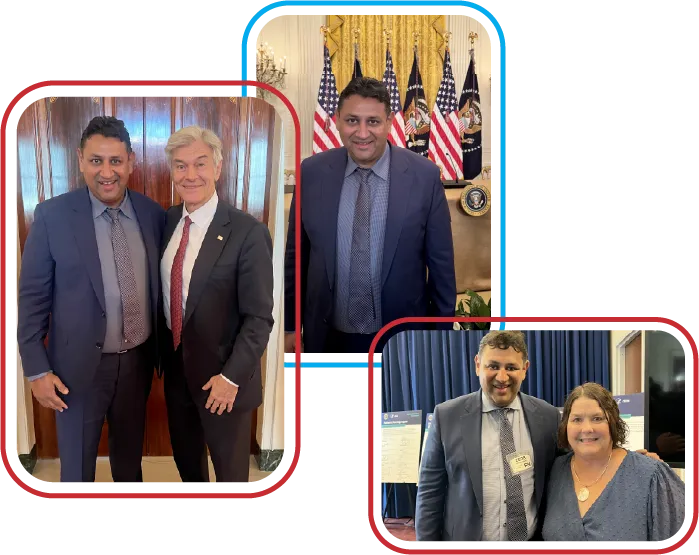 ELLKAY CEO with VIP leaders at White House Interoperability Summit