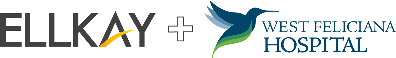 ELLKAY and West Feliciana Hospital Logos