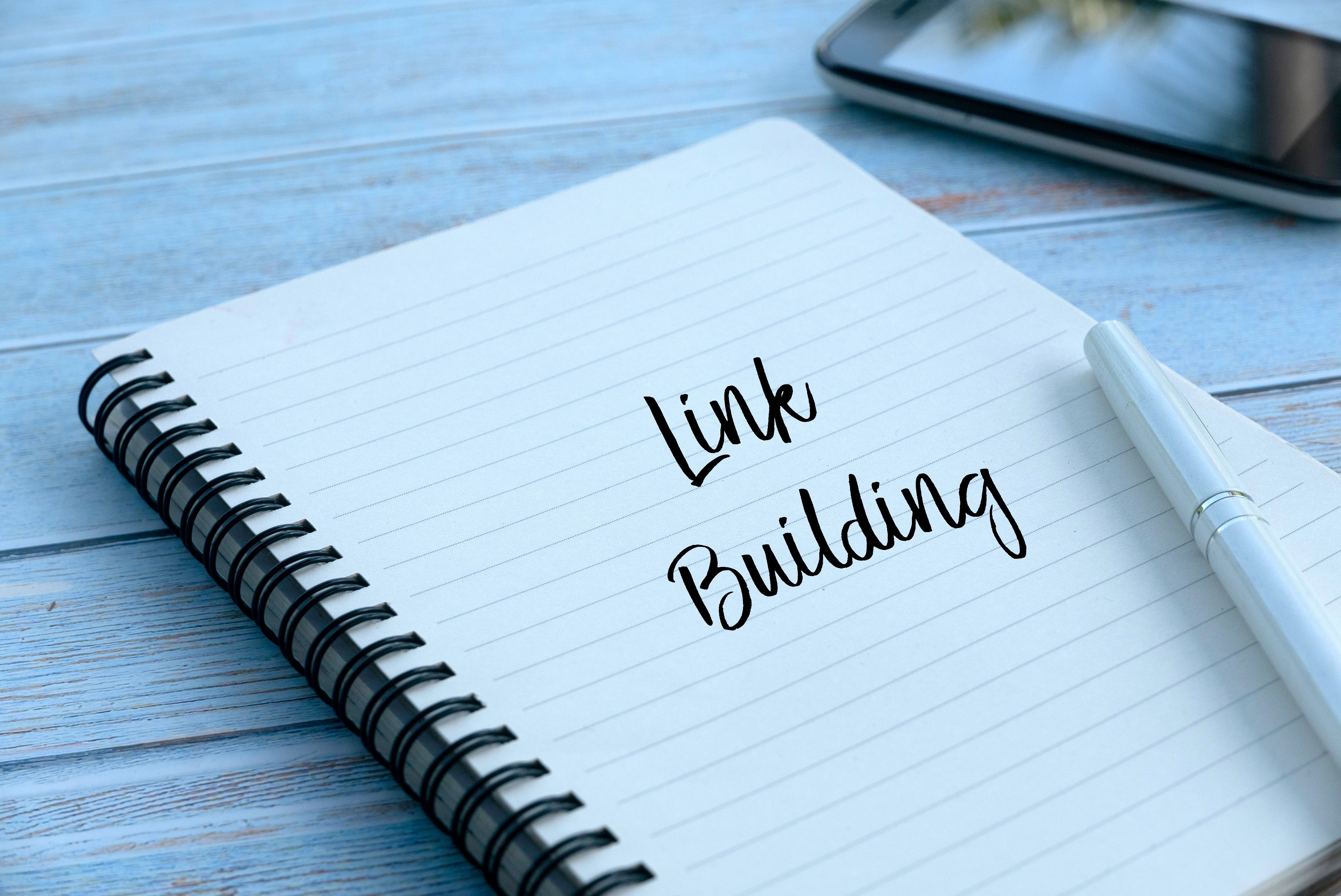 noteboook spelling link building 
