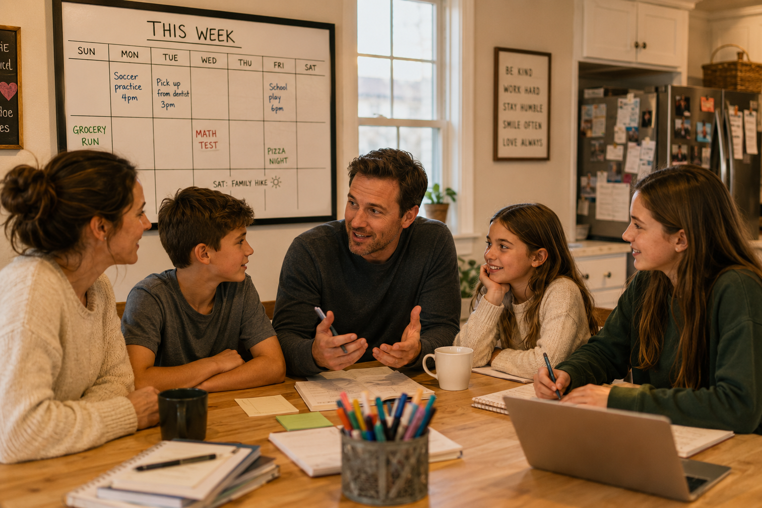 The Weekly Family Meeting: A Practical Format That Actually Works