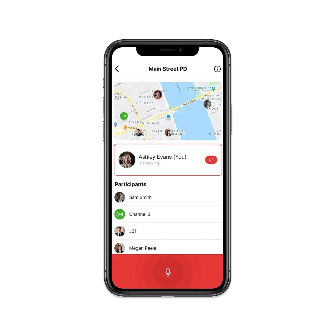 Tango Tango app on smartphone