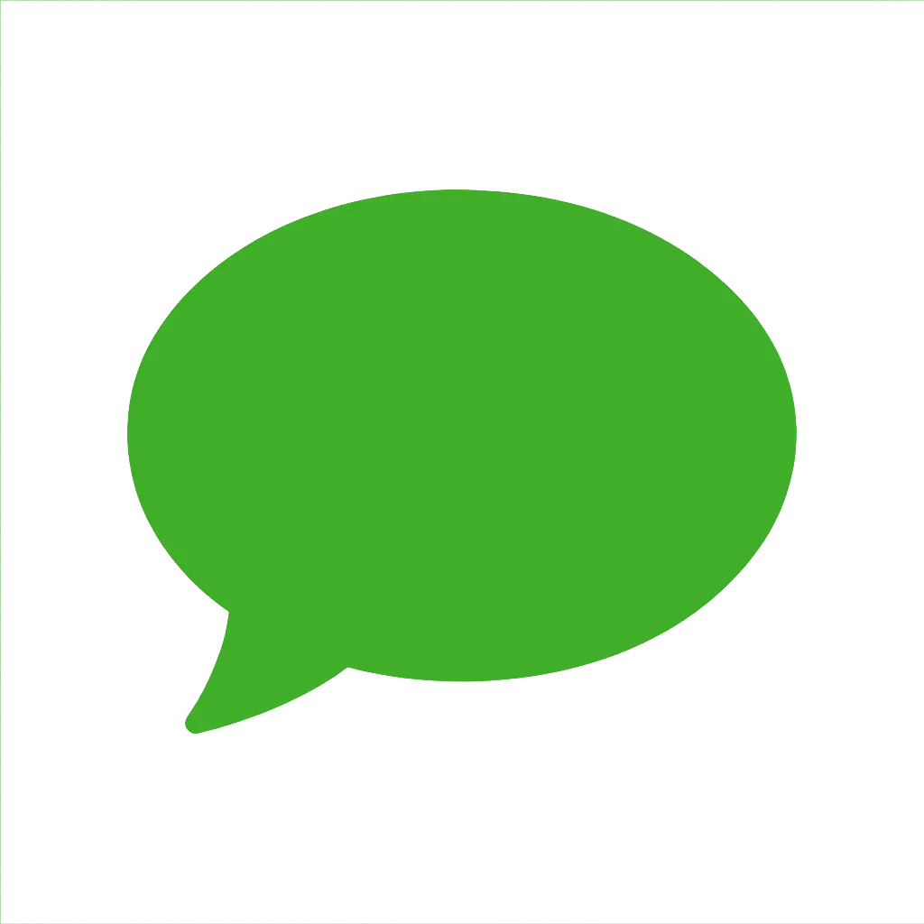 A messaging bubble icon for Messages