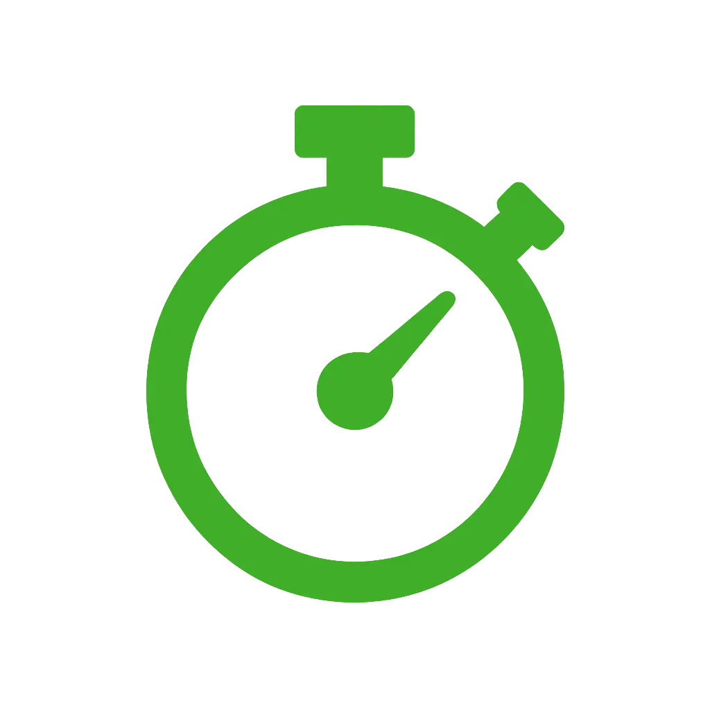 A stopwatch icon