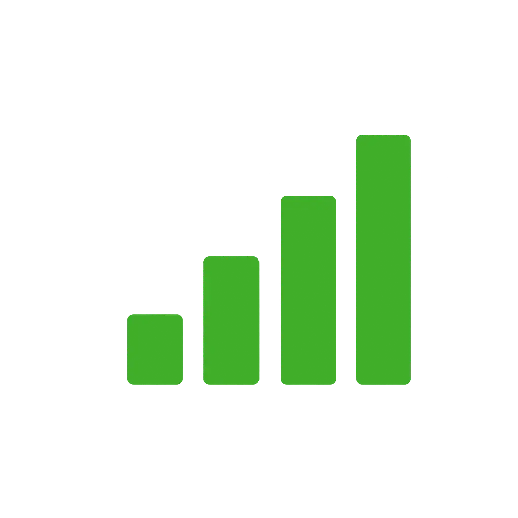 A cell signal icon