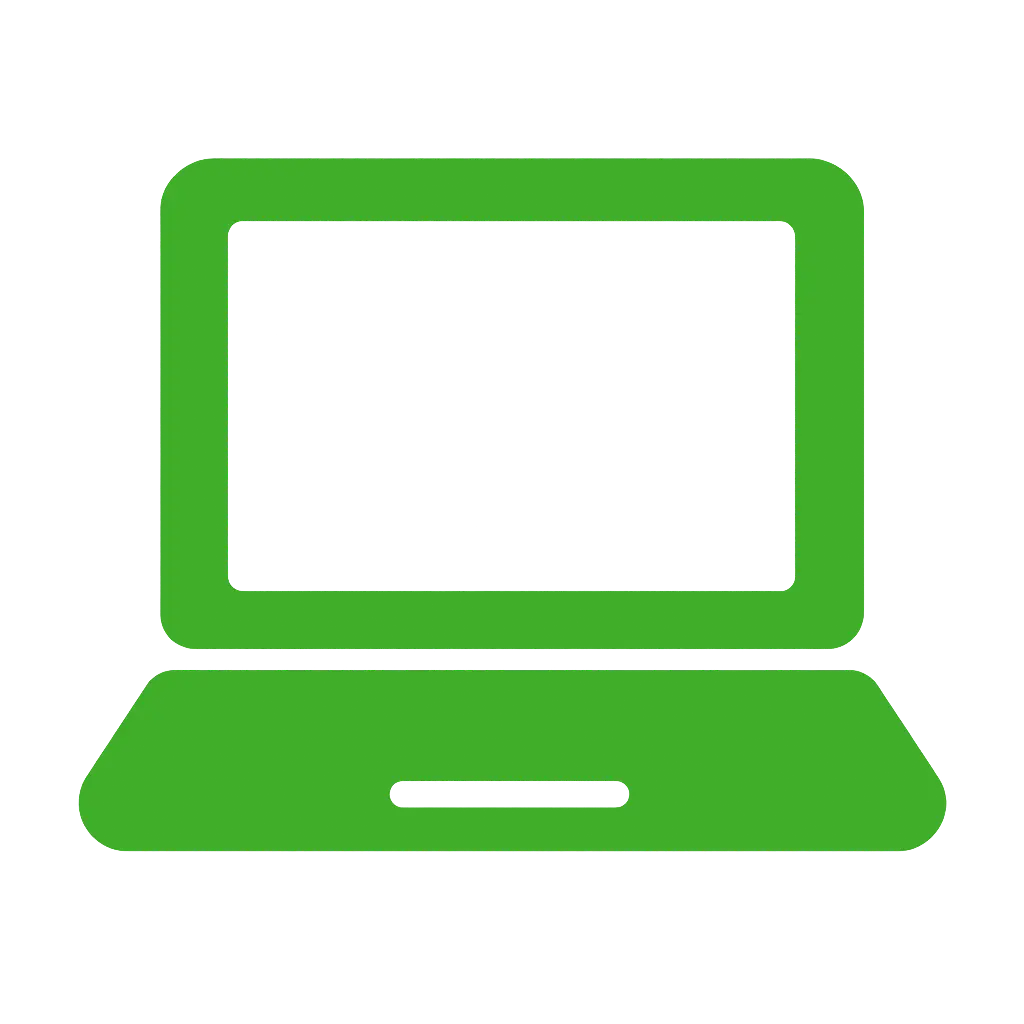 A laptop computer icon