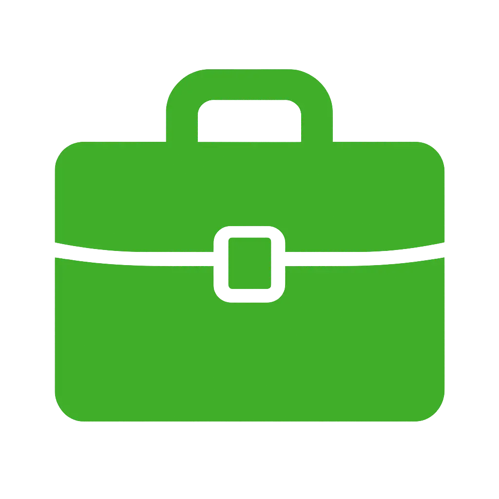 A briefcase icon