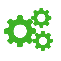A gears icon